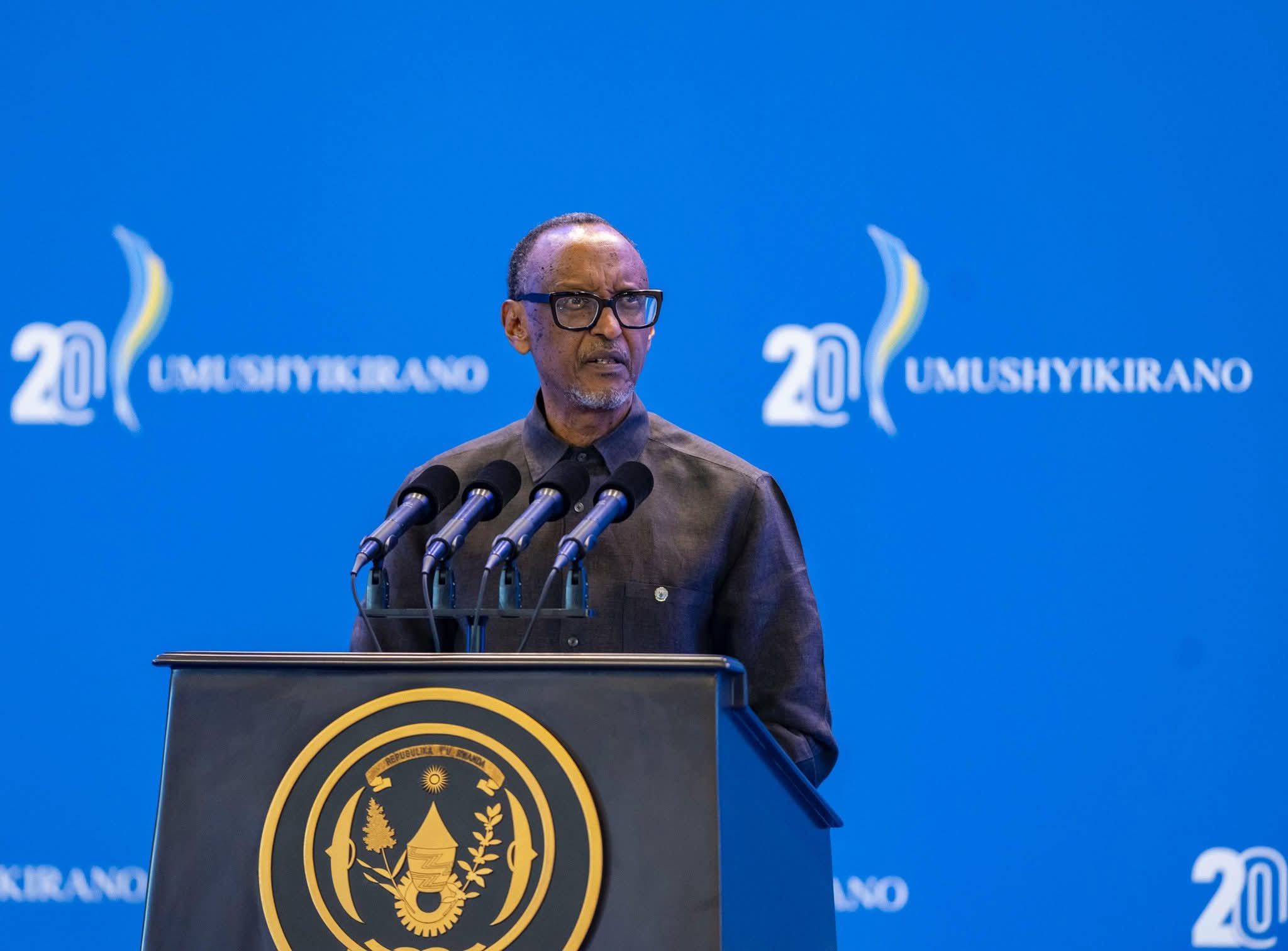 Portrait du président paul kagame